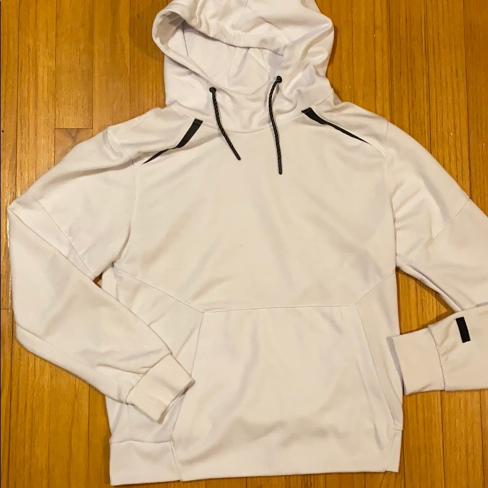 White hoodie